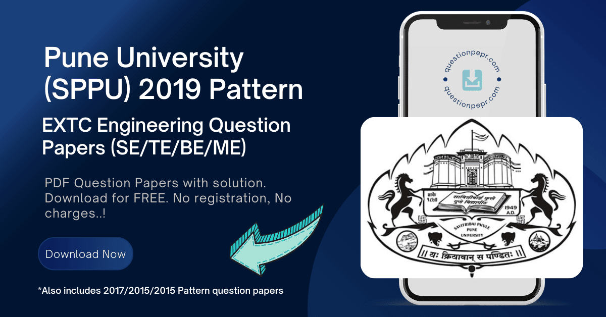 Electronics & Telecommunication (EXTC) Engineering Question Papers PDF Download – SE, TE, BE, ME