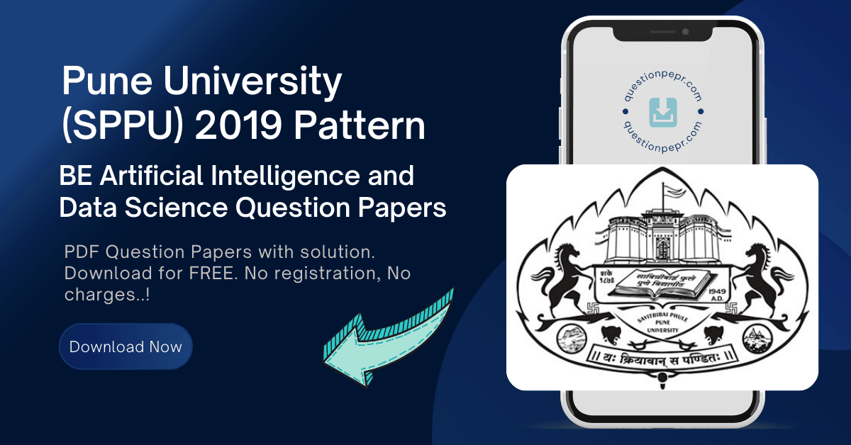 SPPU BE Artificial Intelligence and Data Science question papers